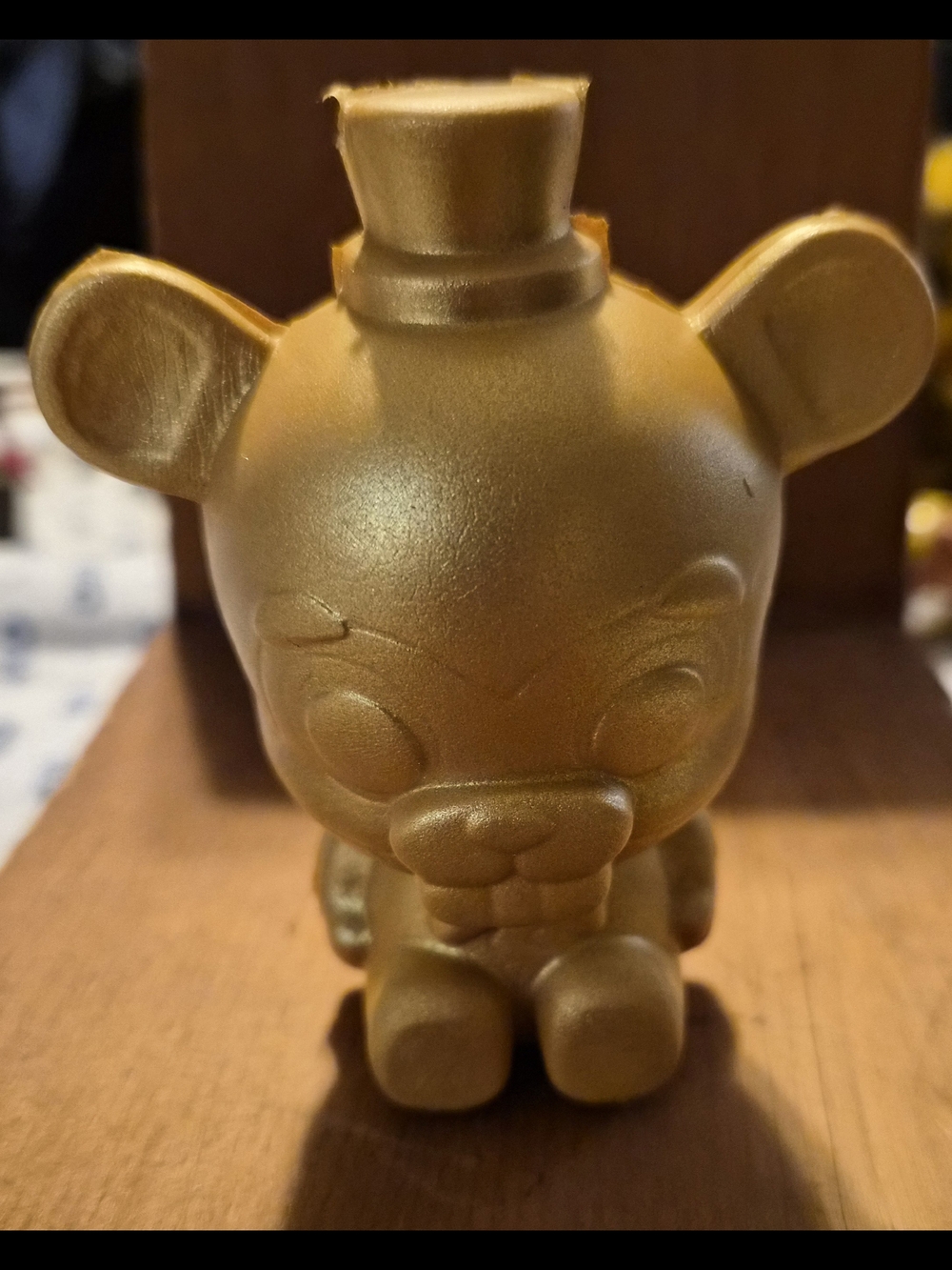 FNAF Security Breach Sticker SquishMe Series 1 GOLD Glamrock Freddy